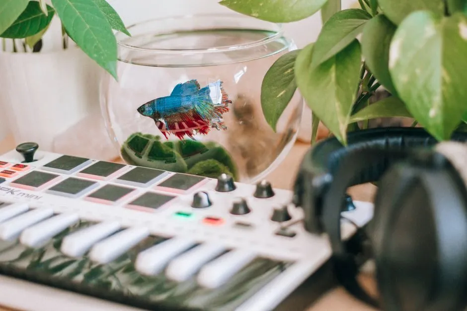 bể cá mini nuôi cá betta đơn giản